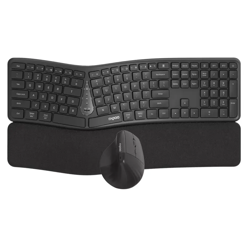 8810ME - Multi-mode  Blade  Ergo  wireless desktop set