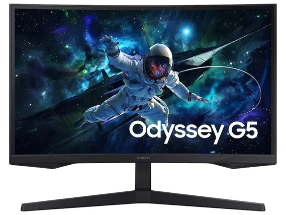 SAMSUNG LS32CG552 16:9 2560 x1440 1000R Borderless Curved VA 165Hz MPRT 1ms FreeSync Premium Simple