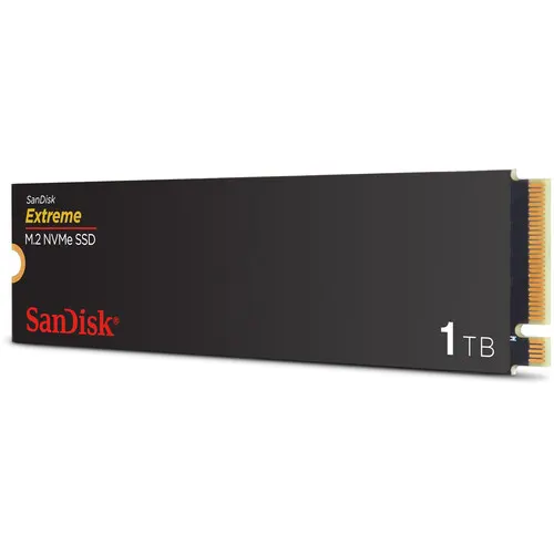 Sandisk Extreme 1TB NVMe SSD - Read Speed up to 5150 MB/s  Write Speed to up 4900 MB/s  PCIe 4.0 x4  nCache 2.0  600TBW